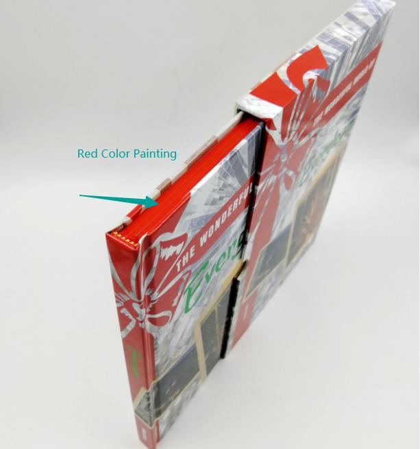 How to make book with Painted Sprayed Edge?