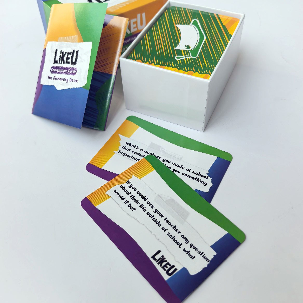game card deck with rigid gift box